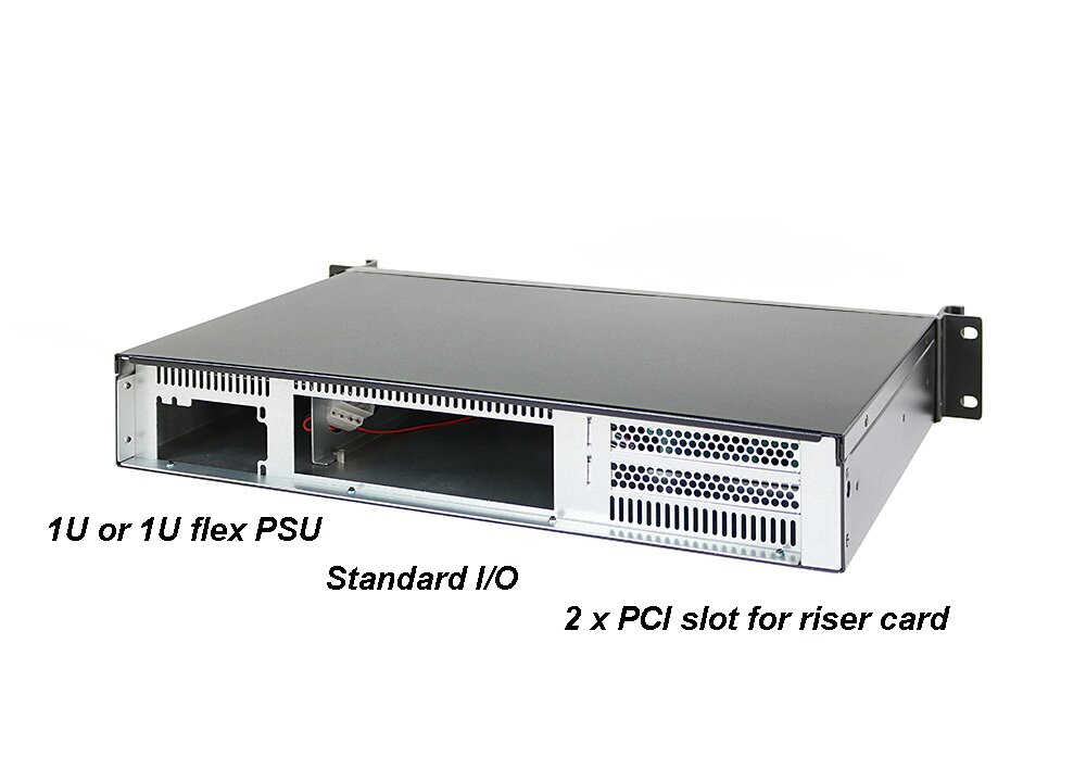  Rackmount chassis Server case 19 inch mini-itx 4U 2 bay hotswap 6Gbs N1528RM 