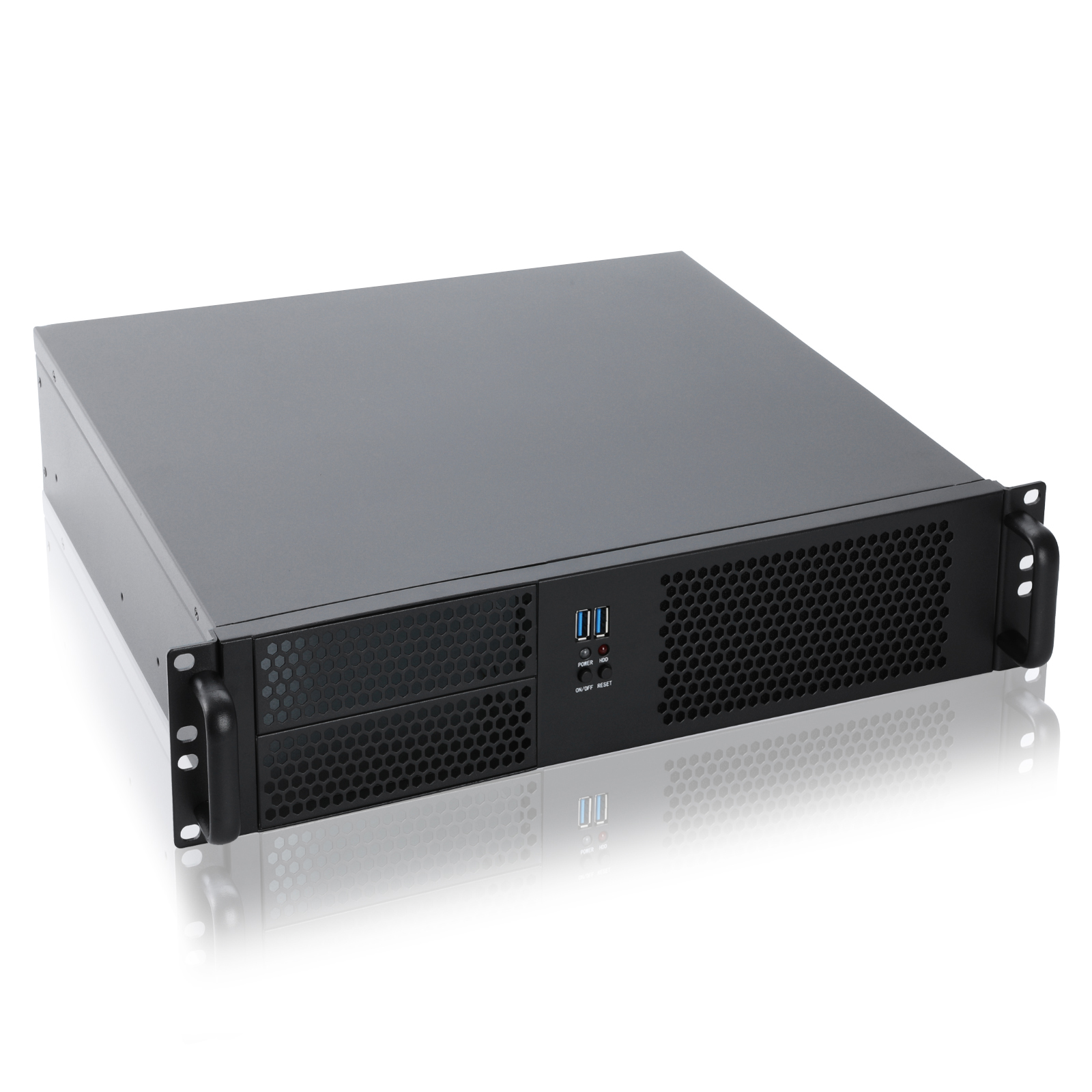 Rackmount chassis Server case 19 inch microATX mini-itx 2U N238C 